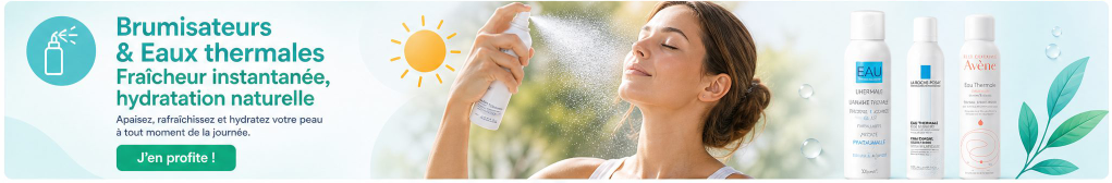 Offre brumisateurs et eaux thermales