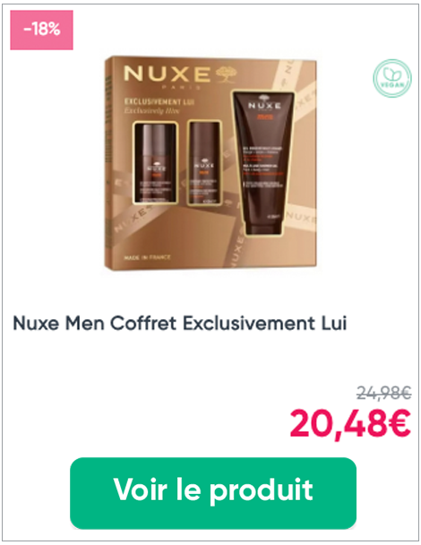 Nuxe Men Coffret Exclusivement Lui