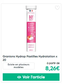 Granions Hydrop Pastilles Hydratation
