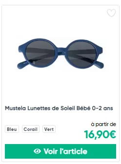 Mustela Lunettes Bébé