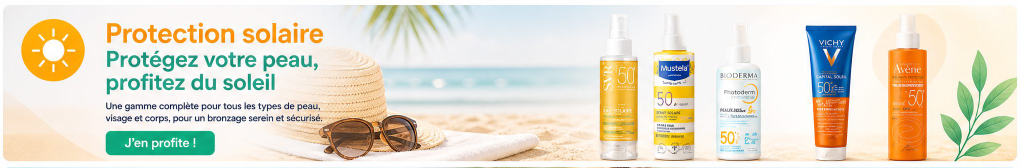 Offre produits de protection contre le soleil