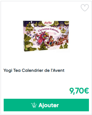 Yogi Tea Calendrier de l'Avent