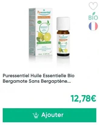 Huile essentielle de bergamote