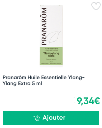 Huile essentielle d’ylang-ylang